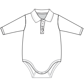 Fashion sewing patterns for BABIES Bodies Body 0125